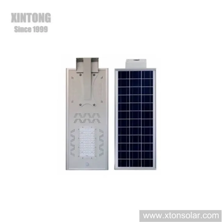 20W 40W 60W integrert alt i ett Solar LED-gatelys