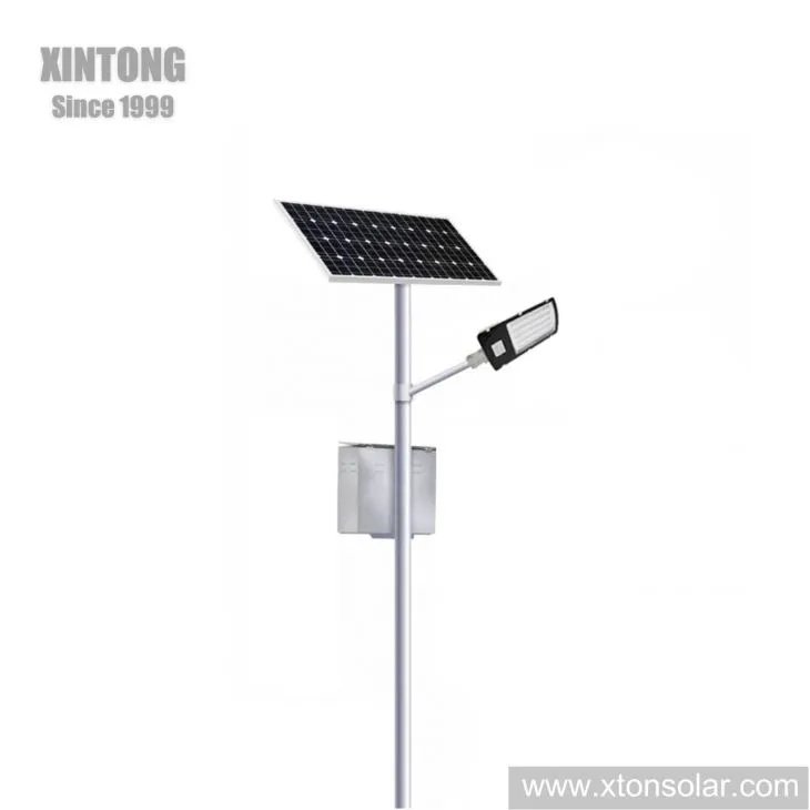 80W Solar Street Lamp Lithium Battery