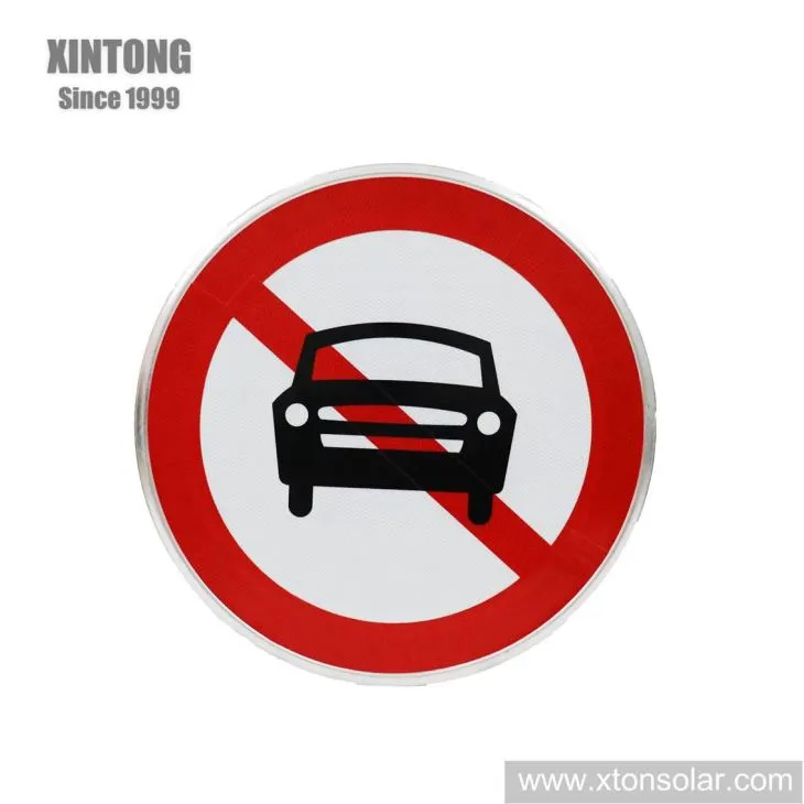 Aluminium reflekter klistremerke Trafikksikkerhet Trafikkvarsler skilt Mobil