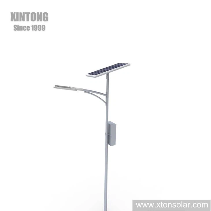 Street Light With Solar Panel And Battery