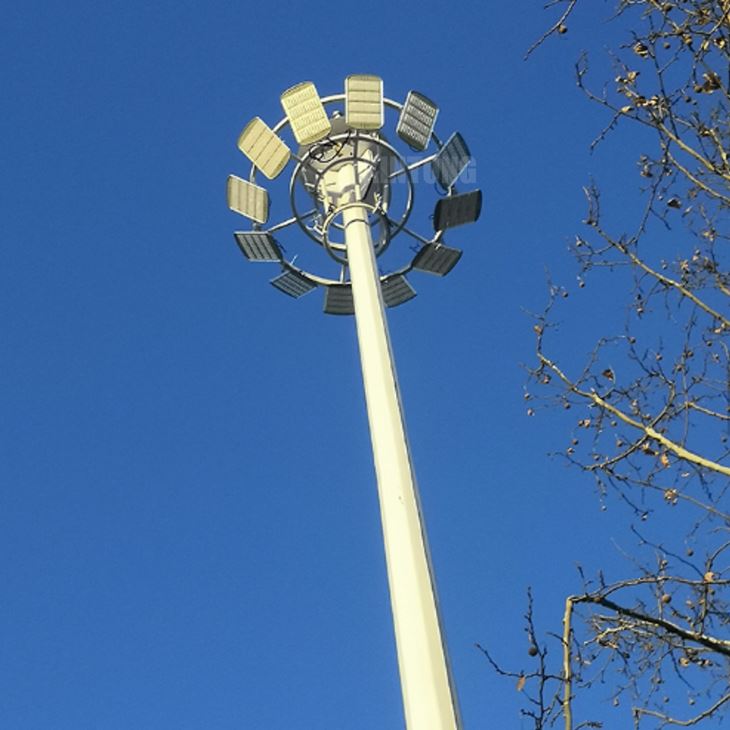 30m Steel Galvanized Pole High Mast