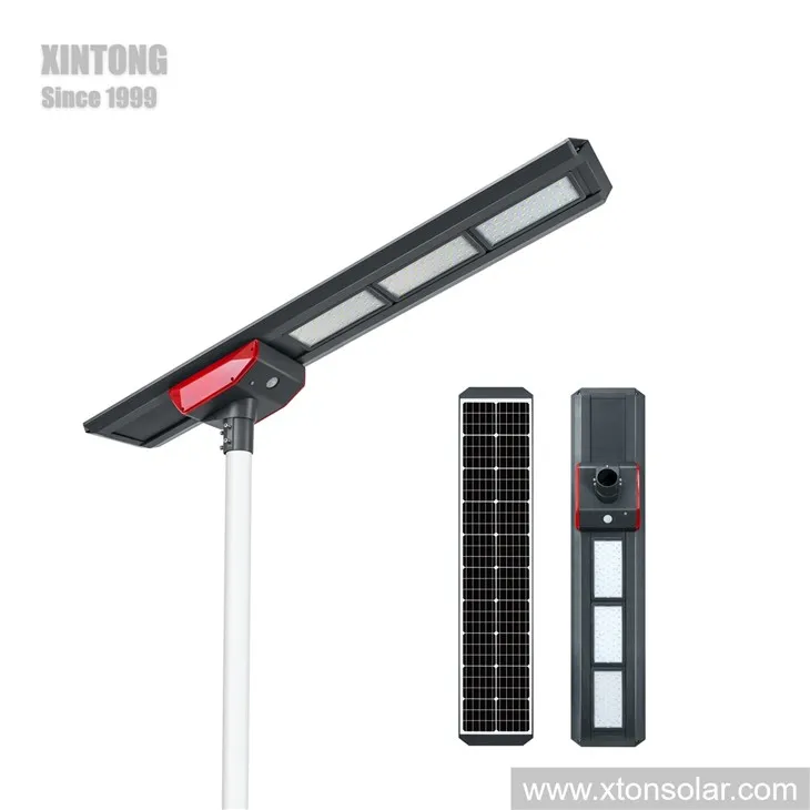 IP65 Integrert Solar Street Light High Power 100w