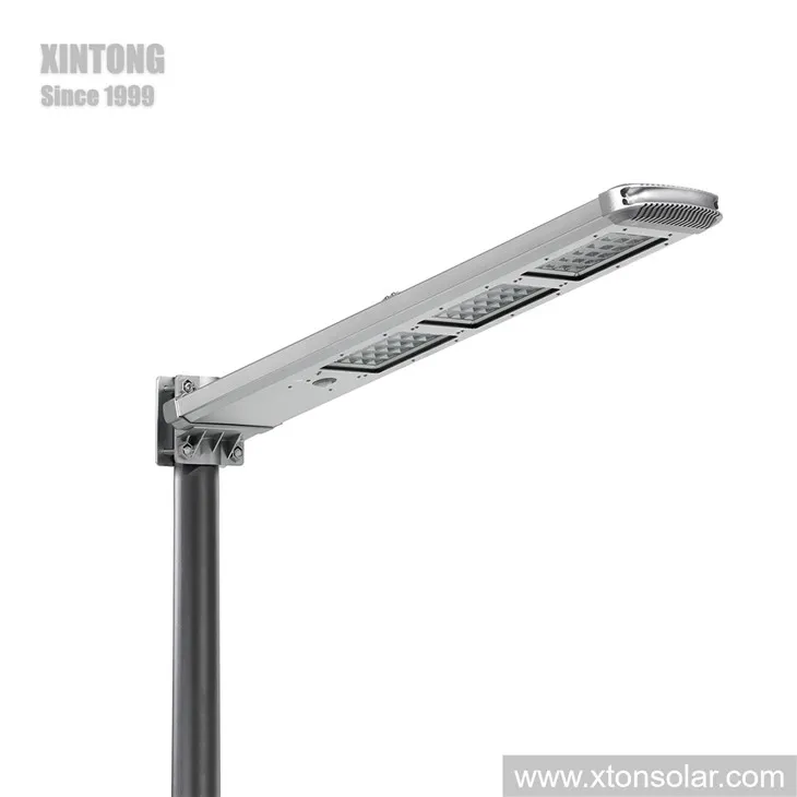 30W Solar integrert gatelys med høy lysstyrke